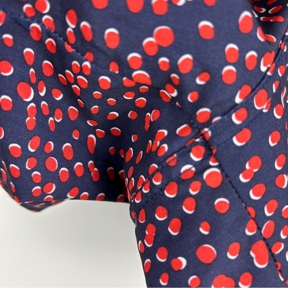 Mountain Warehouse Polka Dot Running Hiking 3.5" Shorts Blue Red Size 16 - Picture 7 of 12